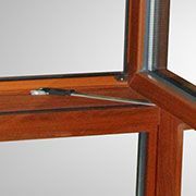 断桥节能一体窗 管式窗 窗纱一体窗产品图片,断桥节能一体窗 管式窗 窗纱一体窗产品相册 - 佛山市伯罗尼门窗 - 九正