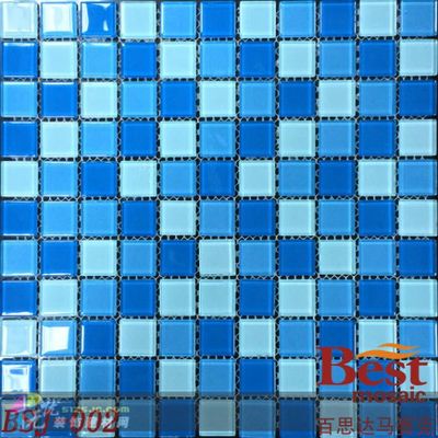 佛山蓝色水晶马赛克 优质建材供应无忧装饰